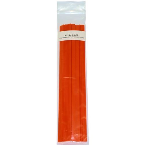 R02-04-03-OR Polyvance Polypropylene Strip, 3/8Ï¿½ X 1/16Ï¿½, 30 Ft., Orange