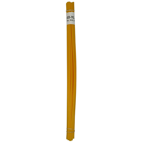 R04-01-03-YL Polyvance Polyethylene Rod (Ldpe), 1/8Ï¿½ Diameter, 30 Ft., Yellow