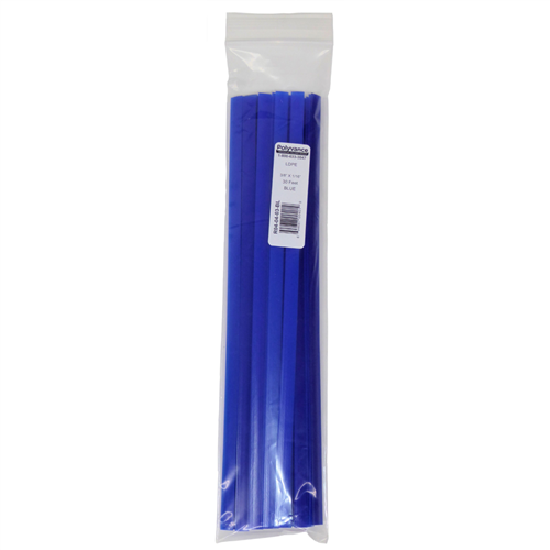 R04-04-03-BL Polyvance Polyethylene Strip (Ldpe,) 3/8Ï¿½ X 1/16Ï¿½, 30 Ft., Blue