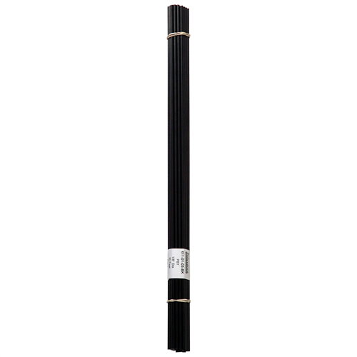 R11-01-03-BK Polyvance Pbt Welding Rod, 1/8" Round, 30 Ft., Black