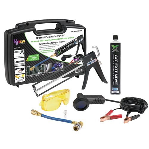 414500A Uview Spotgun/Micro-Lite A/C Extedye Leak Detection Kit