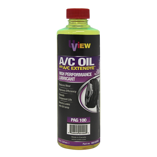 488100PBD Uview Pag 100 A/C Oil With Extendye