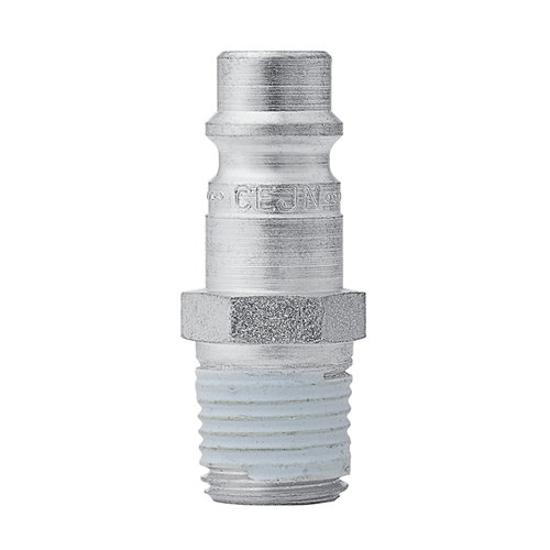 10-320-5455 Vacula Nipple 1/4 Eurostandard High Flow, 1/2" Npt Male