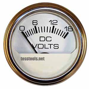 830-518 Vanair Voltmeter 0-18vdc