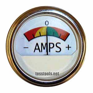 830-520 Vanair Ammeter w/ Color Indication