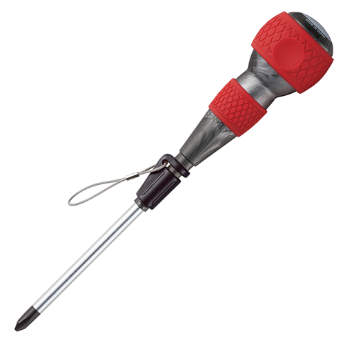 210P2125 Vessel No.210St Ball Grip Tethered Screwdriver Ph2X125