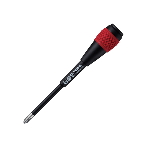 2200BP2100 Vessel No.2200B Ball Ratchet Screwdriver Reversible Blade Ph2X100