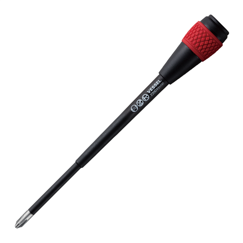 2200BP2150 Vessel No.2200B Ball Ratchet Screwdriver Reversible Blade Ph2X150