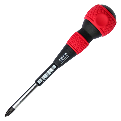 220P175 Vessel No.220 Ball Grip Screwdriver Ph1X75