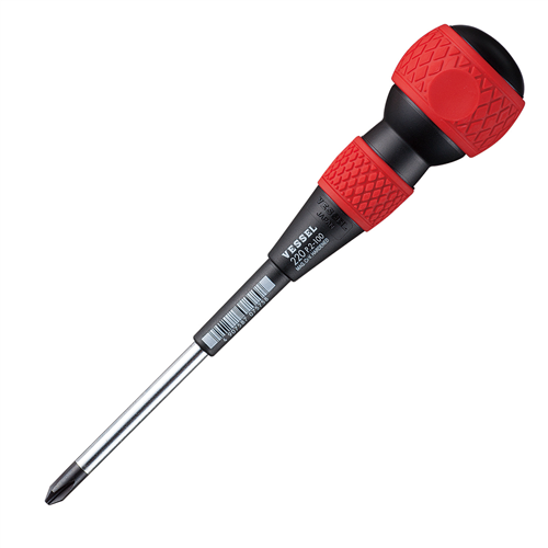 220P2100 Vessel No.220 Ball Grip Screwdriver Ph2X100