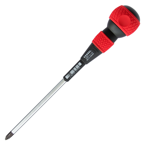 220P2150 Vessel No.220 Ball Grip Screwdriver Ph2X150
