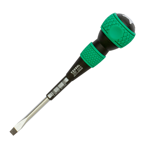 230S5575 Vessel No.230 Ball Grip Tang-Thru Screwdriver 5.5X75