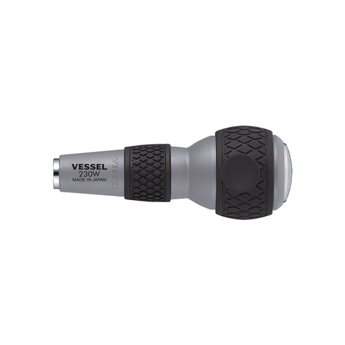 230W Vessel No.230W Ball Grip Tang-Thru Interchangeable Drive Handle H1/4"