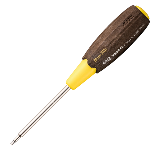 340T15H80 Vessel No.340Tx Wood-Compo Torx Screwdriver T15Hx80