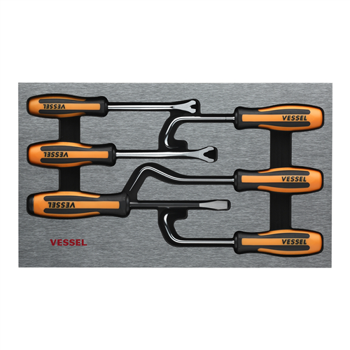 9706EVA Vessel Tools 970 Megadora Body Shop 6Pcs Set In Eva Foam