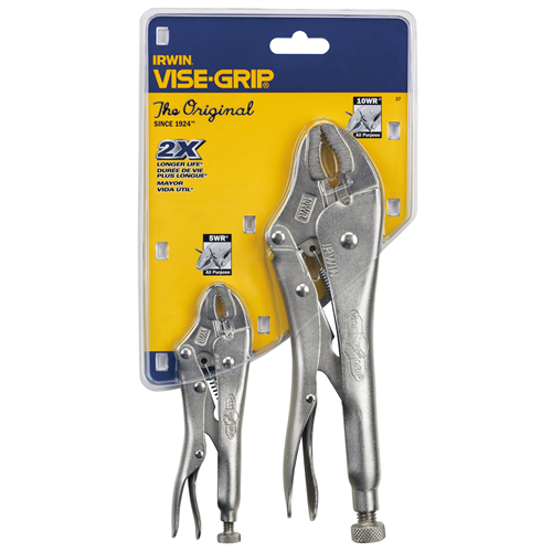 37 Vise Grip 2 Pc Original Locking Pliers Set