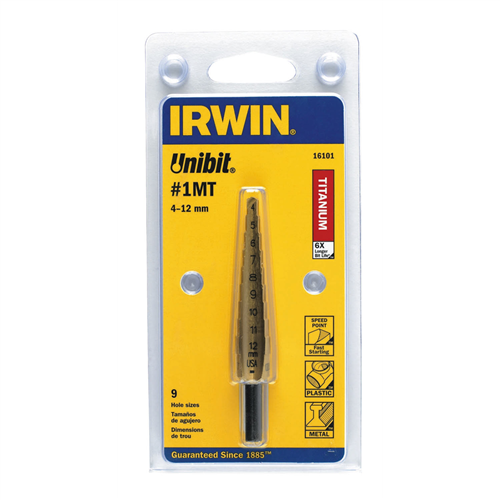 16101 Vise Grip Unibit 1Mt