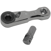 DD2 Vim Tools Vim Tools 1/4 In. Ratchet Double Square Drive Offset Handle