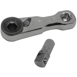 DD2 Vim Tools Vim Tools 1/4 In. Ratchet Double Square Drive Offset Handle