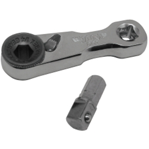DD2 Vim Tools Vim Tools 1/4 In. Ratchet Double Square Drive Offset Handle