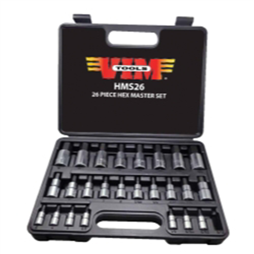 HMS26 Vim Tools 26 Piece Hex Master Set