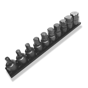 IMPACT-VI6 Vim Half Cut Stubby Hex Set 3/8" Sq Dr 10 Pc - Sae