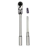 RFB400K Vim Products 3 Pc. 1/4" Mini Flex Bit/Socket Ratchet And T-Handle