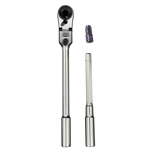 RFB400K Vim Products 3 Pc. 1/4" Mini Flex Bit/Socket Ratchet And T-Handle