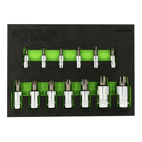 XZNS1000A Vim 13 Pc. Xzn Triple Square Driver Set