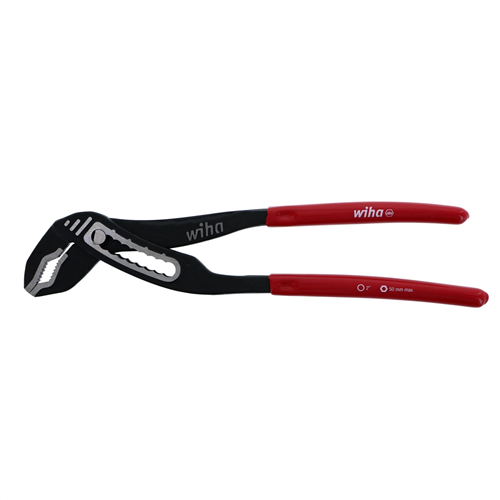 32661 Wiha Tools Classic Grip V-Jaw Tongue And Groove Pliers 10 Inch. Box Type 10" With 9 Positions