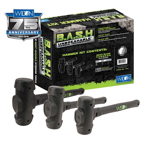 11113 Wilton Bash 3-Pc Dead Blow Hammer Kit