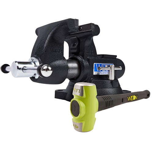 28806A Wilton Black 1755 Wilton Tradesman Vise W/ Free 20416 Bash