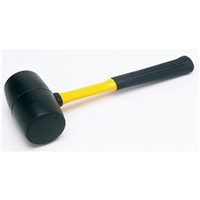 M7132 Wilmar Corp. / Performance Tool 32Oz Rubber Hammer W/ Fibreglass Handle