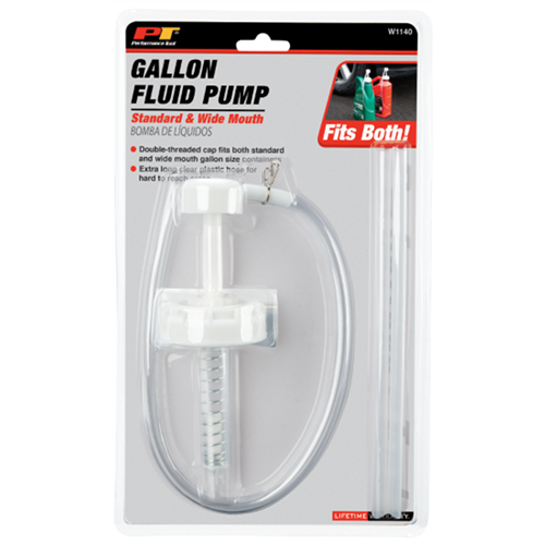 W1140 Performance Tool Standard And Wide Mouth Gallon Fluid Pump