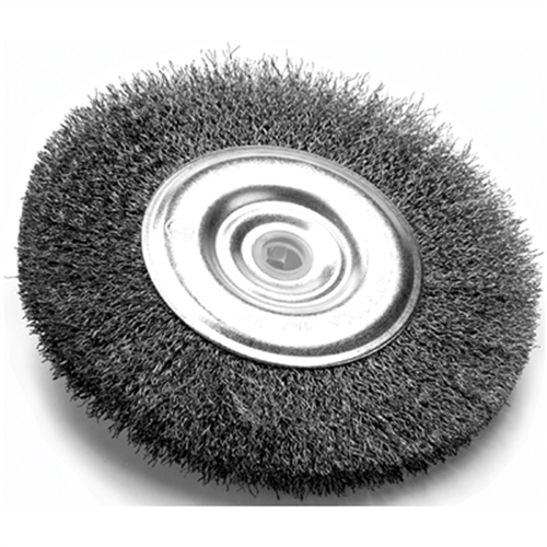 W1221 Wilmar Corp. / Performance Tool 6" Wire Wheel For Bench Grinde