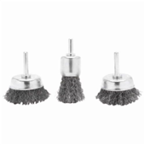 W1226 Wilmar Corp. / Performance Tool 3Pc Rotary Wire Brush Set