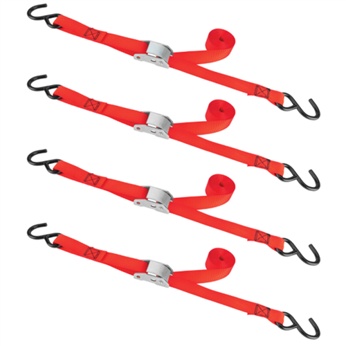 W1846 Performance Tool 4Pk 1" X 10' Cam Buckles
