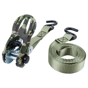 W1860 Performance Tool 2Pk 1" X 10' Camo Tie Downs