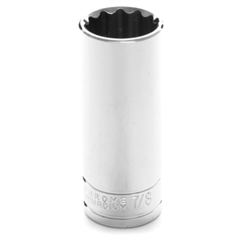 W32628 Wilmar Corp. / Performance Tool 1/2" Dr 12Pt Deep Skt 7/8"