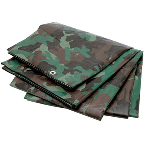 W6005 Wilmar Corp. / Performance Tool 8 X 10 Green Camouflage Tarp