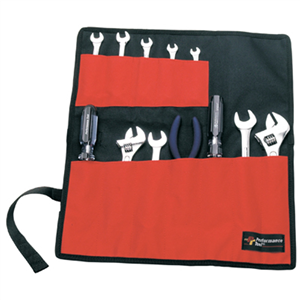 W88990 Wilmar Corp. / Performance Tool 12 Pocket Roll-Up Tool Pouch