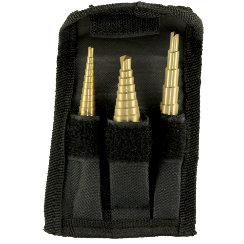 W9003 Wilmar Corp. / Performance Tool 3Pc Step Drill Set